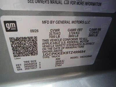 2026 Chevrolet Silverado 1500 LT (2FL)