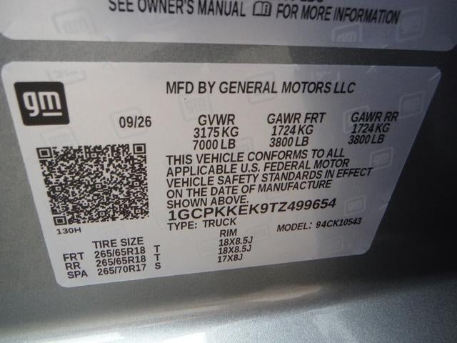 2026 Chevrolet Silverado 1500 LT (2FL)