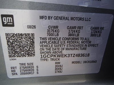 2026 Chevrolet Silverado 1500 RST