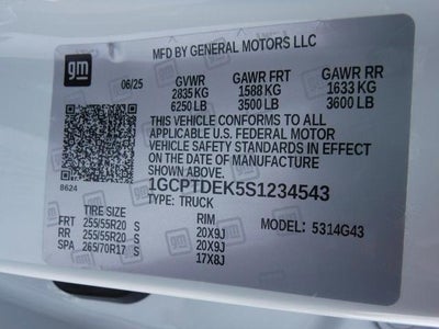 2025 Chevrolet Colorado Z71