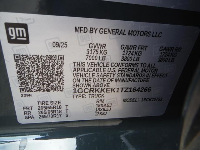 2026 Chevrolet Silverado 1500 LT (2FL)