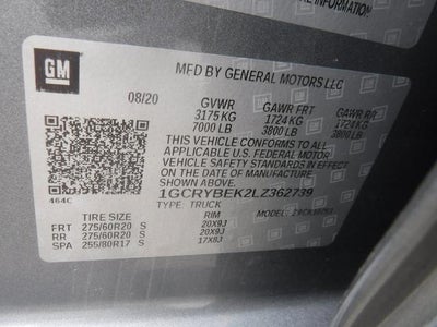 2020 Chevrolet Silverado 1500 Custom