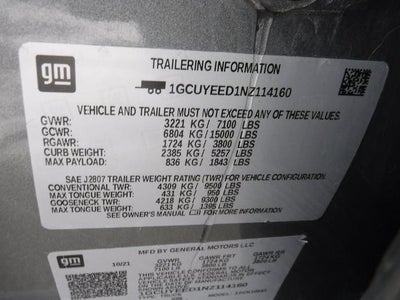 2022 Chevrolet Silverado 1500 LTD RST