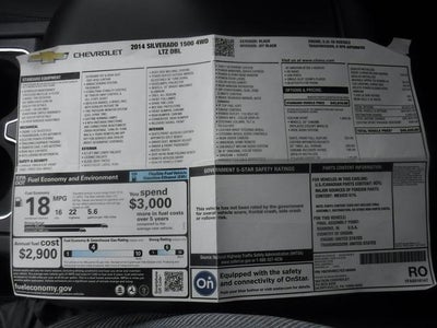 2014 Chevrolet Silverado 1500 LTZ