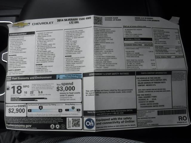 2014 Chevrolet Silverado 1500 LTZ