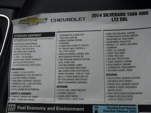 2014 Chevrolet Silverado 1500 LTZ