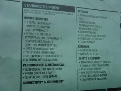 2026 Chevrolet Express Cargo WT