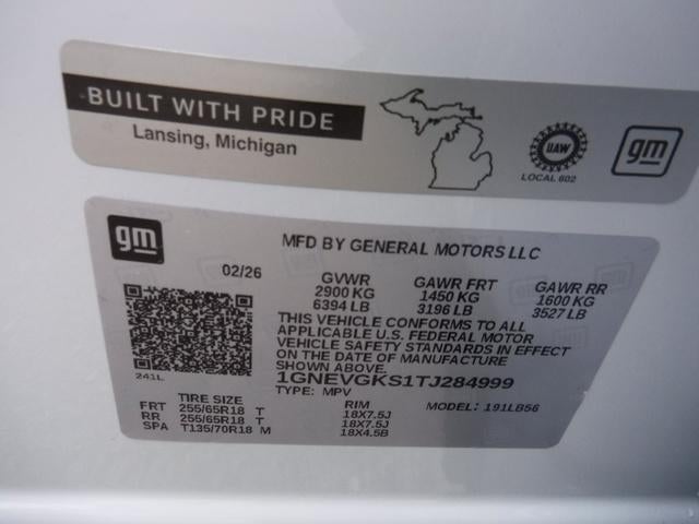 2026 Chevrolet Traverse LT