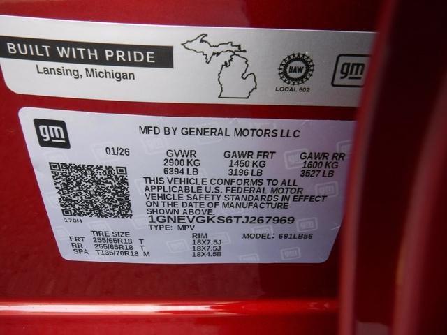 2026 Chevrolet Traverse LT