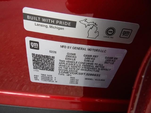 2026 Chevrolet Traverse LT