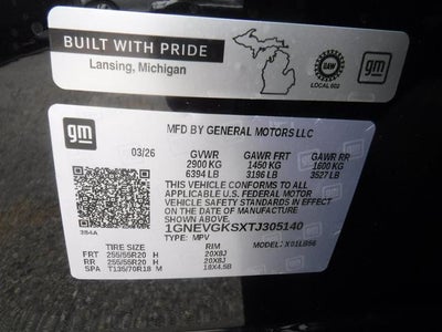 2026 Chevrolet Traverse LT