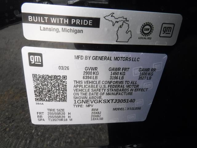 2026 Chevrolet Traverse LT