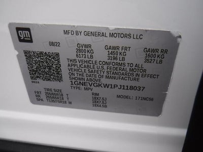 2023 Chevrolet Traverse LT Cloth