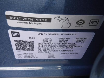 2026 Chevrolet Traverse Z71