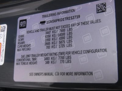 2026 Chevrolet Tahoe Z71