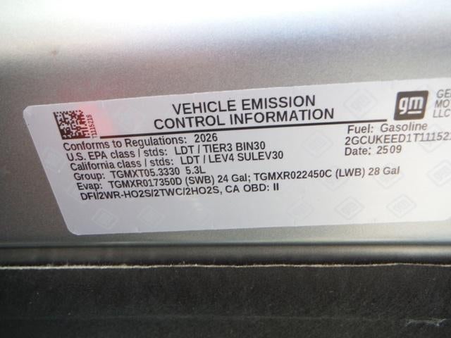 2026 Chevrolet Silverado 1500 RST