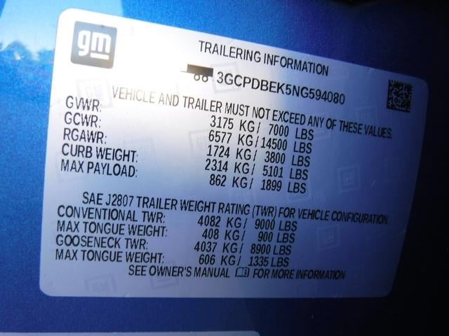 2022 Chevrolet Silverado 1500 Custom