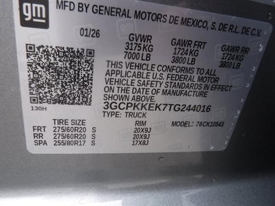 2026 Chevrolet Silverado 1500 LT (2FL)