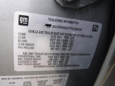 2026 Chevrolet Silverado 1500 LT (2FL)