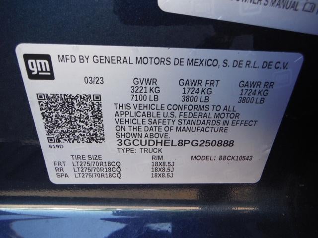 2023 Chevrolet Silverado 1500 ZR2