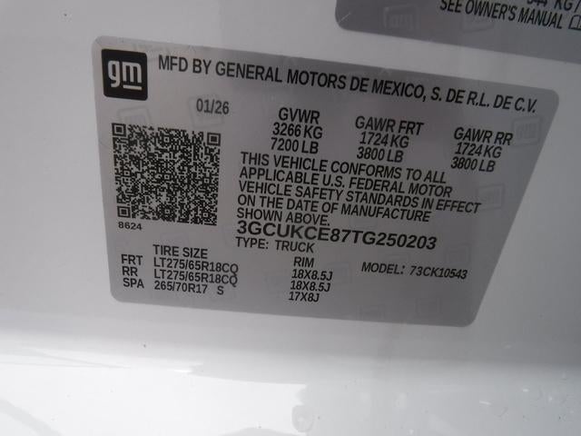 2026 Chevrolet Silverado 1500 Custom Trail Boss