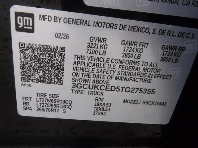 2026 Chevrolet Silverado 1500 Custom Trail Boss