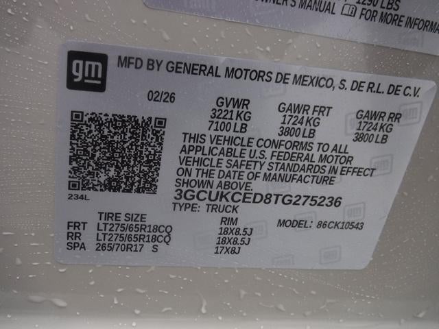 2026 Chevrolet Silverado 1500 Custom Trail Boss