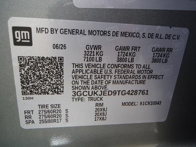 2026 Chevrolet Silverado 1500 High Country