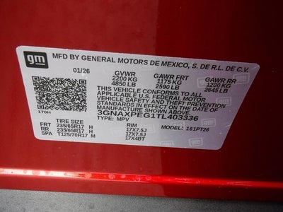 2026 Chevrolet Equinox LT