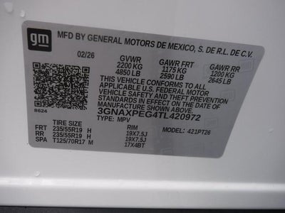 2026 Chevrolet Equinox LT