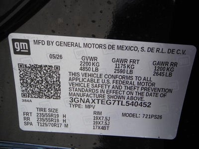 2026 Chevrolet Equinox RS