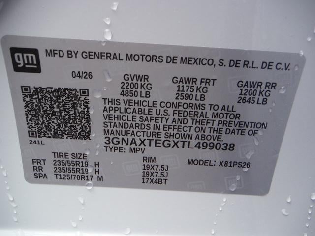 2026 Chevrolet Equinox RS