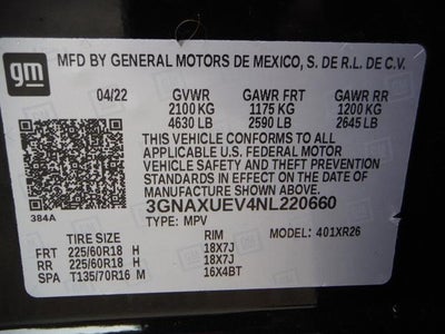 2022 Chevrolet Equinox LT