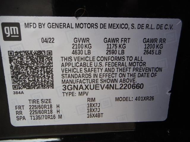 2022 Chevrolet Equinox LT