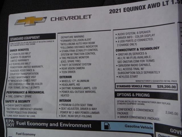 2021 Chevrolet Equinox LT