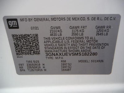 2021 Chevrolet Equinox LT