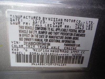 2024 Nissan Sentra SV