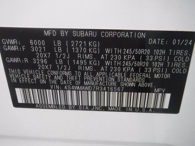 2024 Subaru Ascent Touring