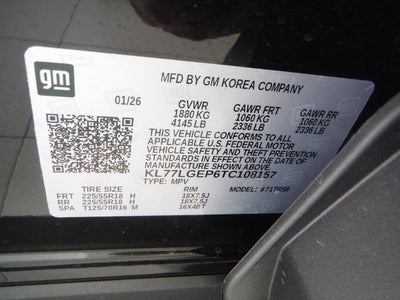 2026 Chevrolet Trax 1RS