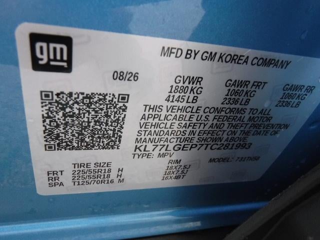 2026 Chevrolet Trax 1RS
