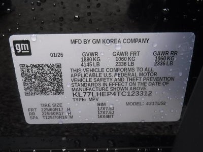 2026 Chevrolet Trax LT