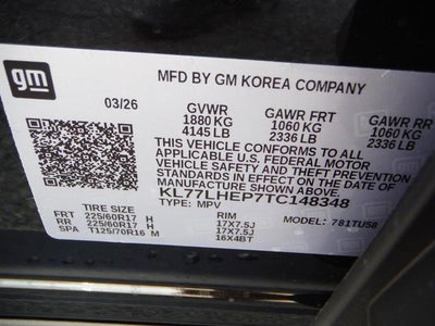 2026 Chevrolet Trax LT