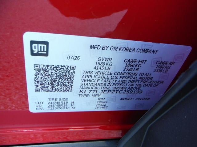 2026 Chevrolet Trax 2RS