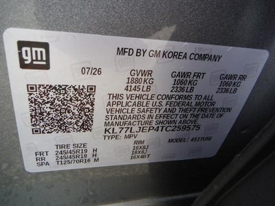 2026 Chevrolet Trax 2RS