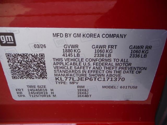 2026 Chevrolet Trax 2RS
