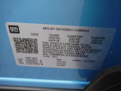 2026 Chevrolet Trailblazer LT