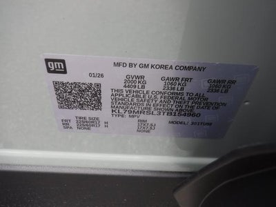 2026 Chevrolet Trailblazer LT