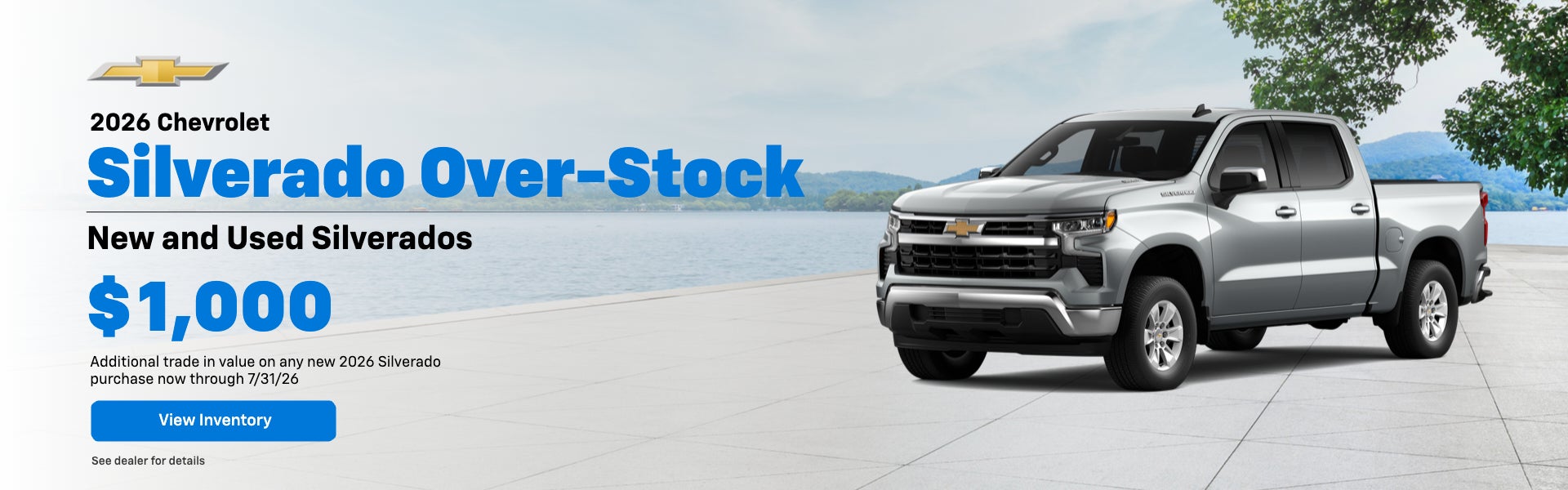 2026 Silverado Over-Stock 